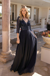 Nox Anabel MF101 Long Mother of the Bride Plus Size Dress