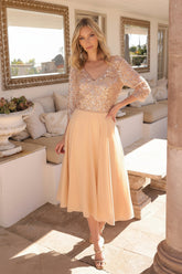 Nox Anabel MF104 Short Mother of the Bride Plus Size Dress
