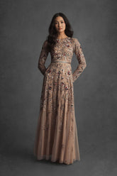 Formal Floral Dress A Line Mac Duggal 10093