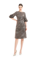 Alexander By Daymor 1654F22 Short Beaded A Line Knee Length Cocktail Dress