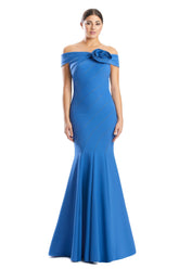 Alexander by Daymor 1761S23 Beaded Long Formal Mermaid Evening Dress