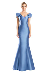 Alexander by Daymor 1773S23 Long Applique Formal Mermaid Evening Dress