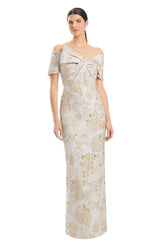 Alexander by Daymor 1955S24 Fitted Long Formal Evening Prom Dress