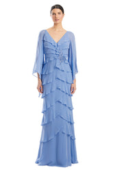 Alexander by Daymor 1957S24 Long Mother of the Bride Beaded Formal Dress