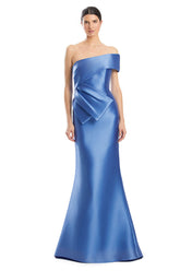 Alexander by Daymor 1966S24 Mermaid Long Formal Peplum Evening Dress