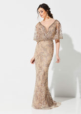 Ivonne D 219D72 Long Mother of the Bride Formal Lace Dress