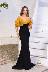 Terani Couture 252E5181 Long fitted Formal Evening Dress