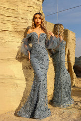 Terani Couture 252E5196 Long Fitted Formal Corset Bodycon Evening Dress