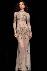 Jovani 26257 Long Formal Fitted Evening Dress
