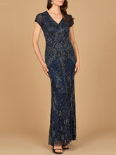 Lara Dresses 28865 Formal Long Beaded Mermaid Evening Dress