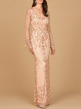 Lara Dresses 28867 Long Formal Beaded Evening Dress