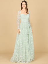 Lara Dresses 29151 Long Mother of the Bride Beaded Lace Dress