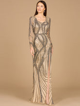 Lara Dresses 29165 Beaded Long Sleeve Formal Evening Dress