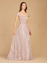 Lara Dresses 29301 Long Ball Gown Beaded Lace Evening Gown