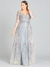 Lara Dresses 29452 Long Overskirt Formal Lace Evening Dress