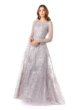 Lara Dresses 29759 Long Formal Lace Evening A Line Dress
