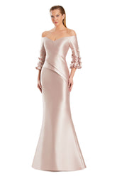 Alexander by Daymor 3049S25 Long Formal Mermaid Applique Dress