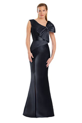 Alexander by Daymor 3055S25 Mermaid Long Formal Pleated Evening Dress