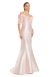 Alexander by Daymor 3084S25 Long Formal Applique Evening Dress