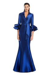 Alexander by Daymor 3087S25 Long Mermaid Formal Ruffle Dress