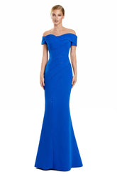 Alexander by Daymor 3123F25 Long Formal Fitted Evening Dress