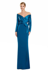 Alexander by Daymor 3133F25 Long Evening Fitted Formal Dress