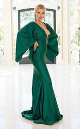 Jessica Angel 335 Long Formal Kimono Sleeves Evening Dress