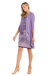 Short Petite Dress Mother of the Bride Jacket R&M Richards 3477P