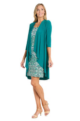 Mother of the Bride Short Petite Dress Jacket R&M Richards 3567P