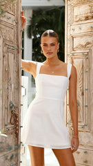 Nadalia Mini Dress - White