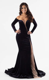 Jessica Angel 511 Long Sleeve Formal Fitted Evening Dress