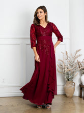 Eva Fashion 5283 Pleated Long Mother of the Bride Formal Dress