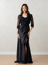 Eva Fashion 5298 Long Evening Formal Floral Lace Dress