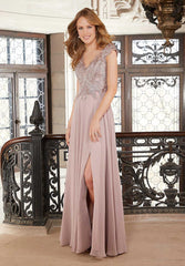MGNY Madeline Gardner New York 72605 Long Formal Dress