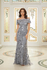 MGNY Madeline Gardner New York 72737 Long Sequin Formal Dress