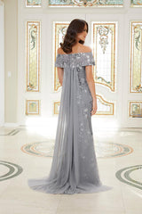 MGNY Madeline Gardner New York 72737 Long Sequin Formal Dress
