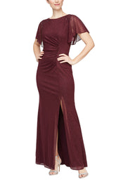 SL Fashions 9233233 Long Petite Mother of the Bride Dress
