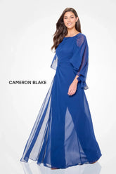 Cameron Blake CB3242 Long Three Piece Set Beaded Formal Evening Dress