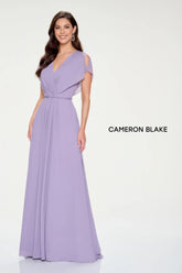 Cameron Blake CB203 Beaded A Line Long Formal Evening Dress