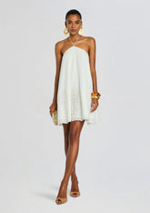 Bagh Halter Mini Dress