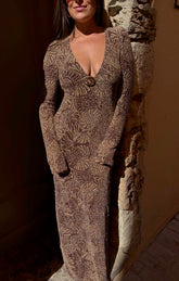 Lopez Dress ~ Shell Sparkle Stretch