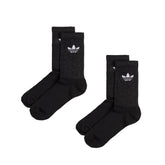 Reflective Crew Socks 2 Pairs
