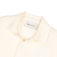 AMI Paris Ami De Coeur Knitted Patch Polo