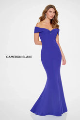 Cameron Blake CB212 Long Evening Formal Beaded Mermaid Dress