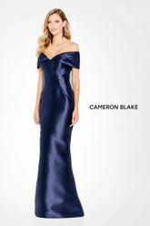 Cameron Blake 120622 Fitted Long Evening Formal Dress