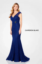 Cameron Blake 221696 Long Formal Mother of the Bride Fitted Evening Dress