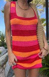 Day Trip Dress ~ Oasis Stripe