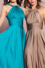 Flowey Long Prom Dress Formal