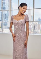 MGNY Madeline Gardner New York 73128 Beaded Long Formal Evening Dress