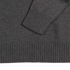 AMI Paris Ami De Coeur Funnel Neck Wool Sweater